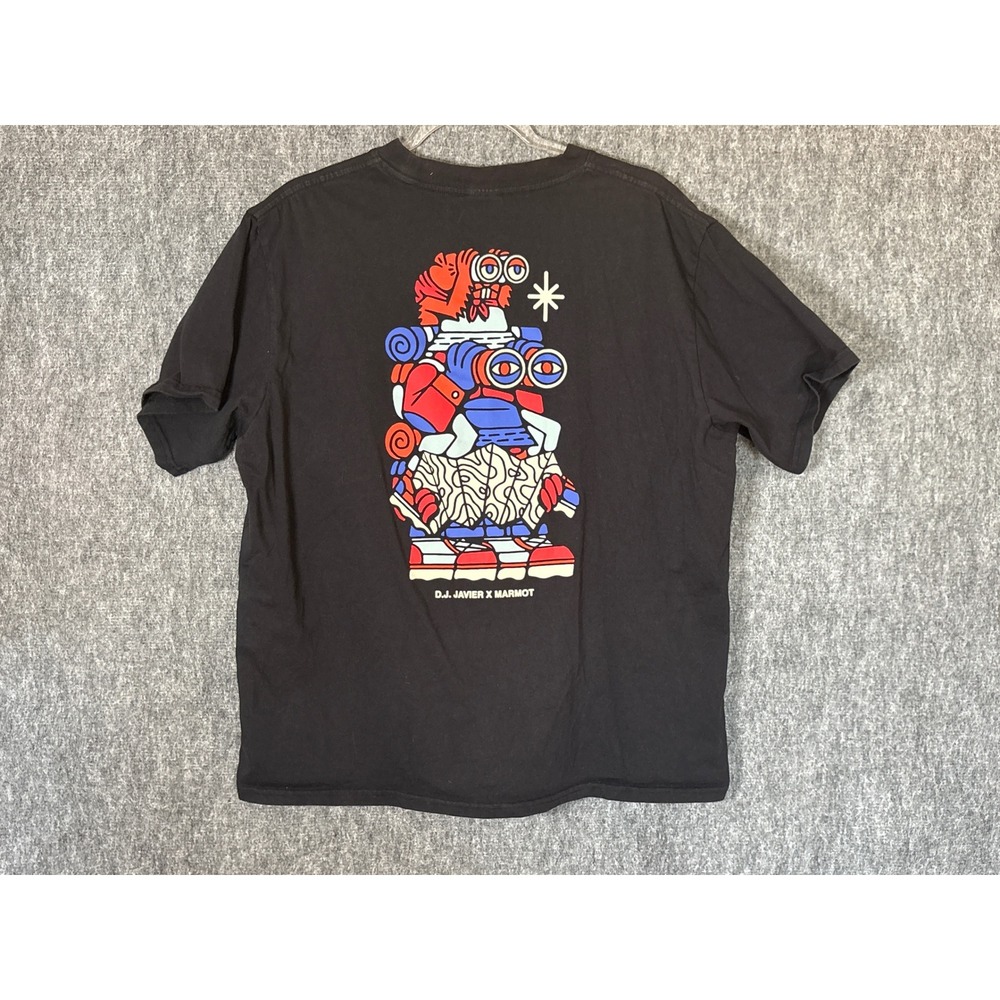 Marmot Mountain Works x D.J. Javier Outdoors Is All Yours Black Graphic Tee XL